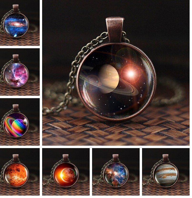 Nebula Universal Planet Pendant Necklace For Her