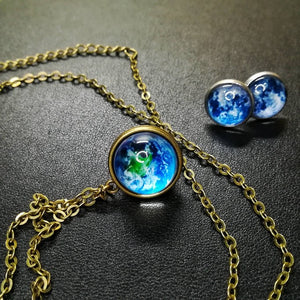 Nebula Universal Planet Pendant Necklace For Her