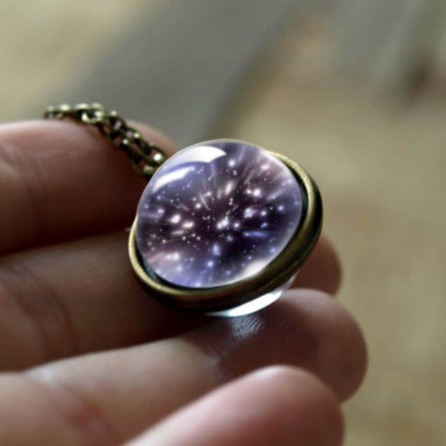 Nebula Universal Planet Pendant Necklace For Her