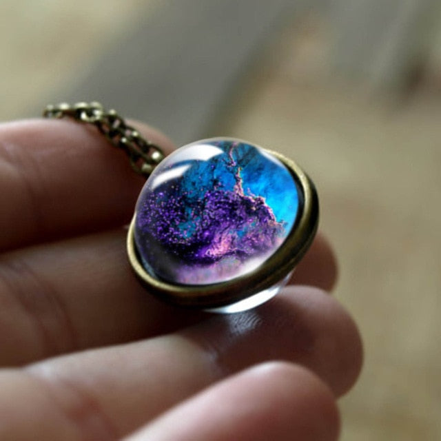 Nebula Universal Planet Pendant Necklace For Her