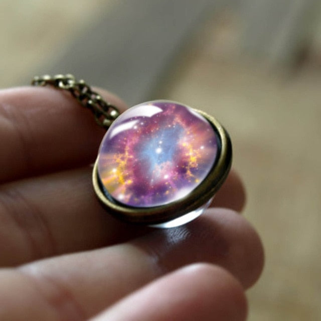 Nebula Universal Planet Pendant Necklace For Her