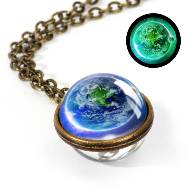 Nebula Universal Planet Pendant Necklace For Her