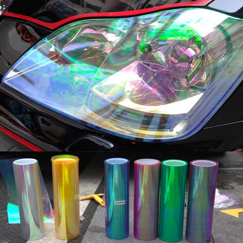 Translucent Car Headlight / Tailight Film