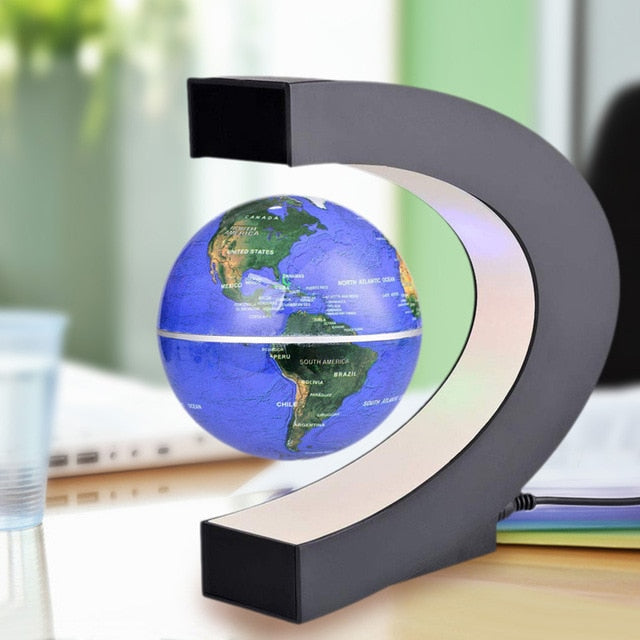 Magnetic Levitation Floating Globe World Map