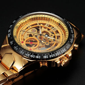 Mechanical Gold Wristwatch