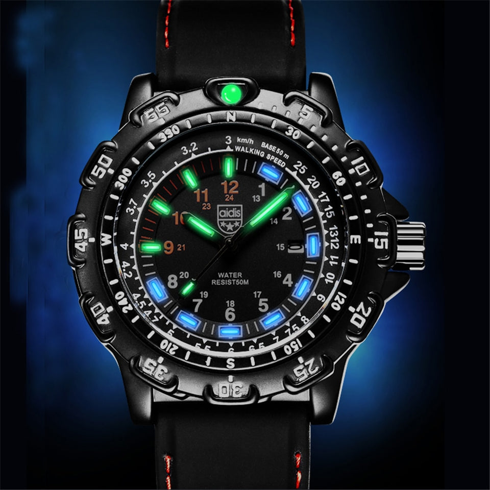 Musculine Military Waterproof Watch