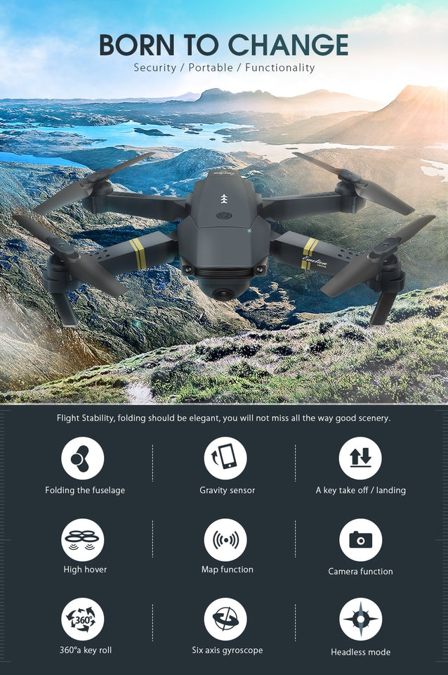 Foldable Camera Drone