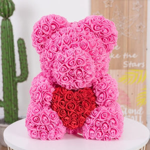 Rose Teddy Bear